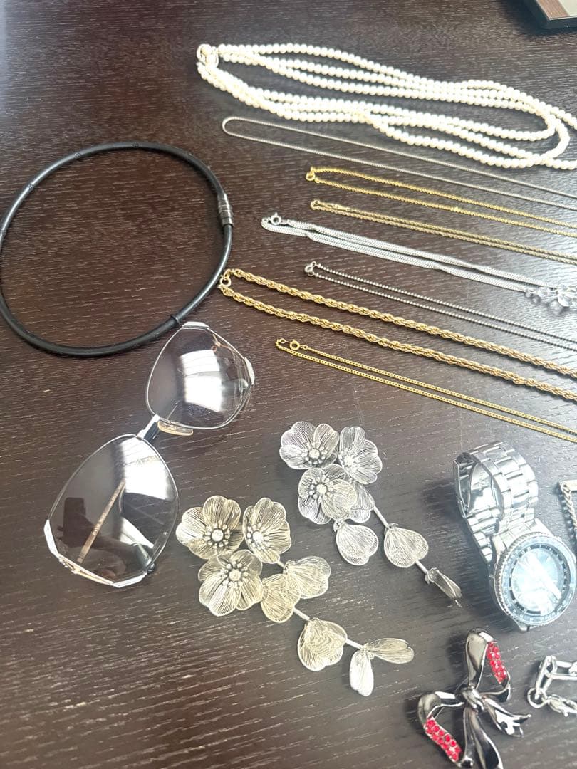 ♡*い様 遺品整理　刻印あり　ネックレス　ブレスレット　真珠　時計