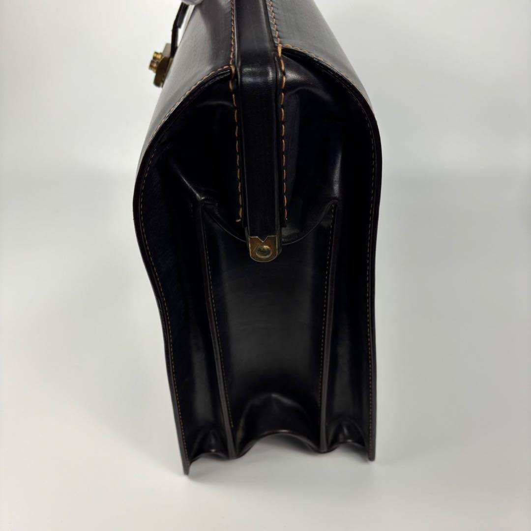 【廃盤】土屋鞄 ダレスバッグ ブライドルレザー ビジネスバッグ　ブラック