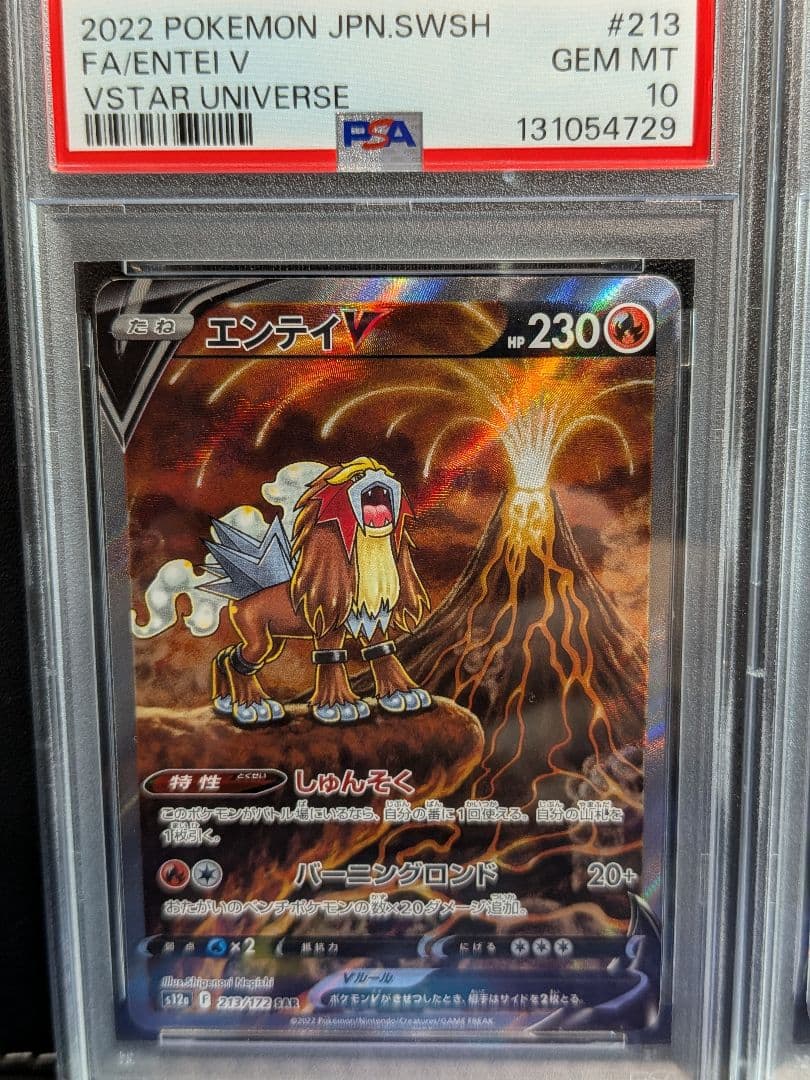 【PSA10 連番】エンテイV スイクンV ライコウV SAR【Vユニ】