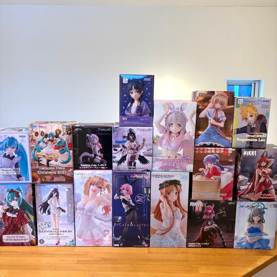 美少女フィギュアまとめ売り 初音ミク アルベド17体盛り盛りセット！！
