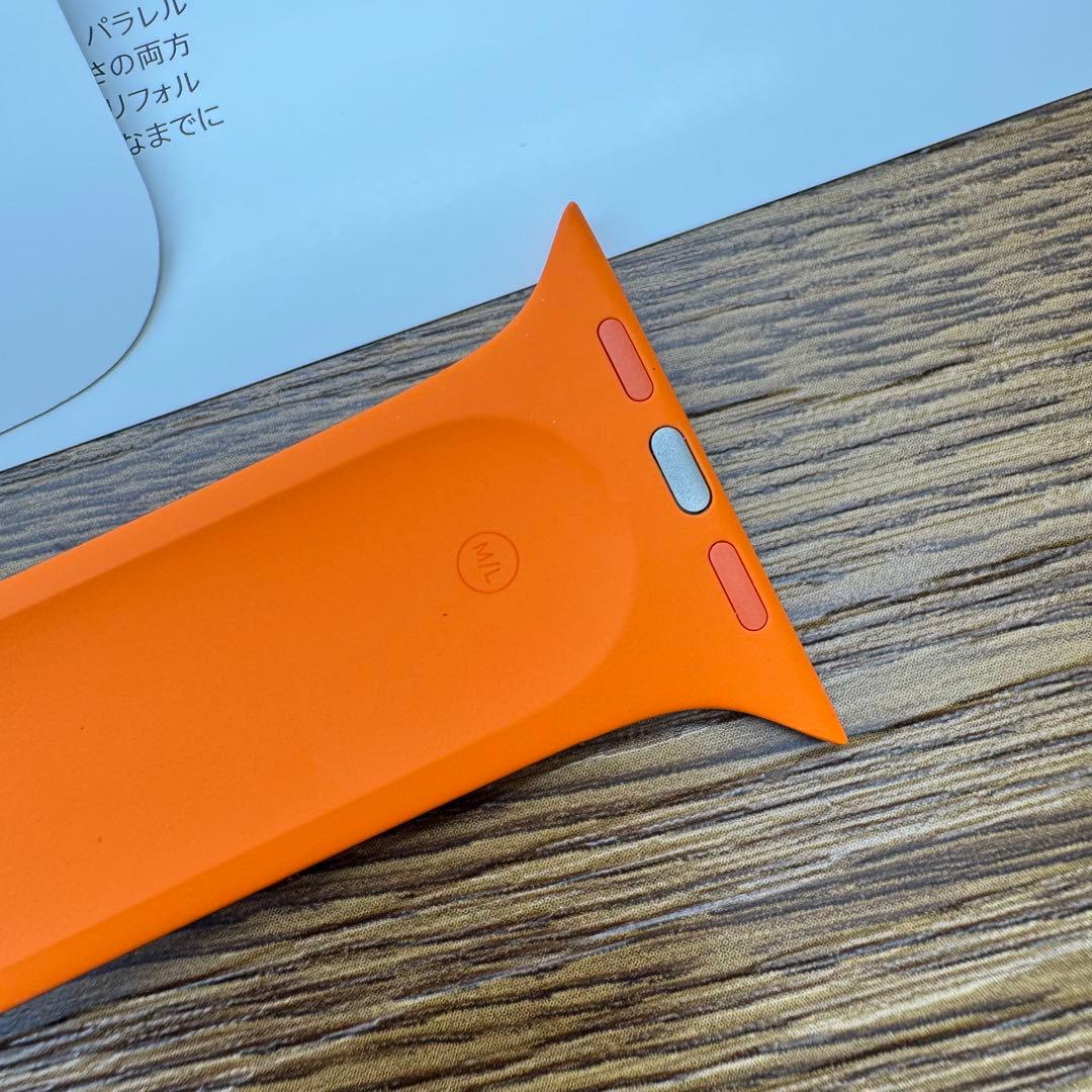 2517 未使用46㎜　Apple Watch エルメス　オレンジ　スポーツ