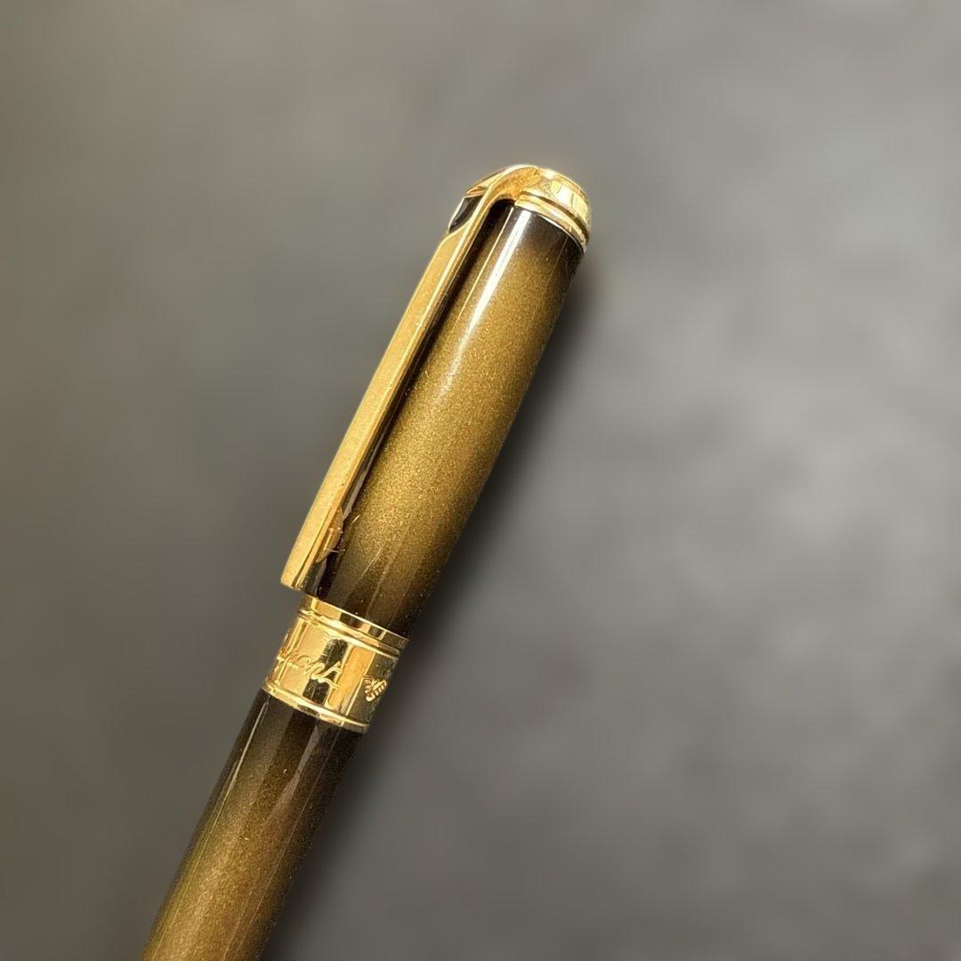 エス・テー・デュポン　万年筆　14K