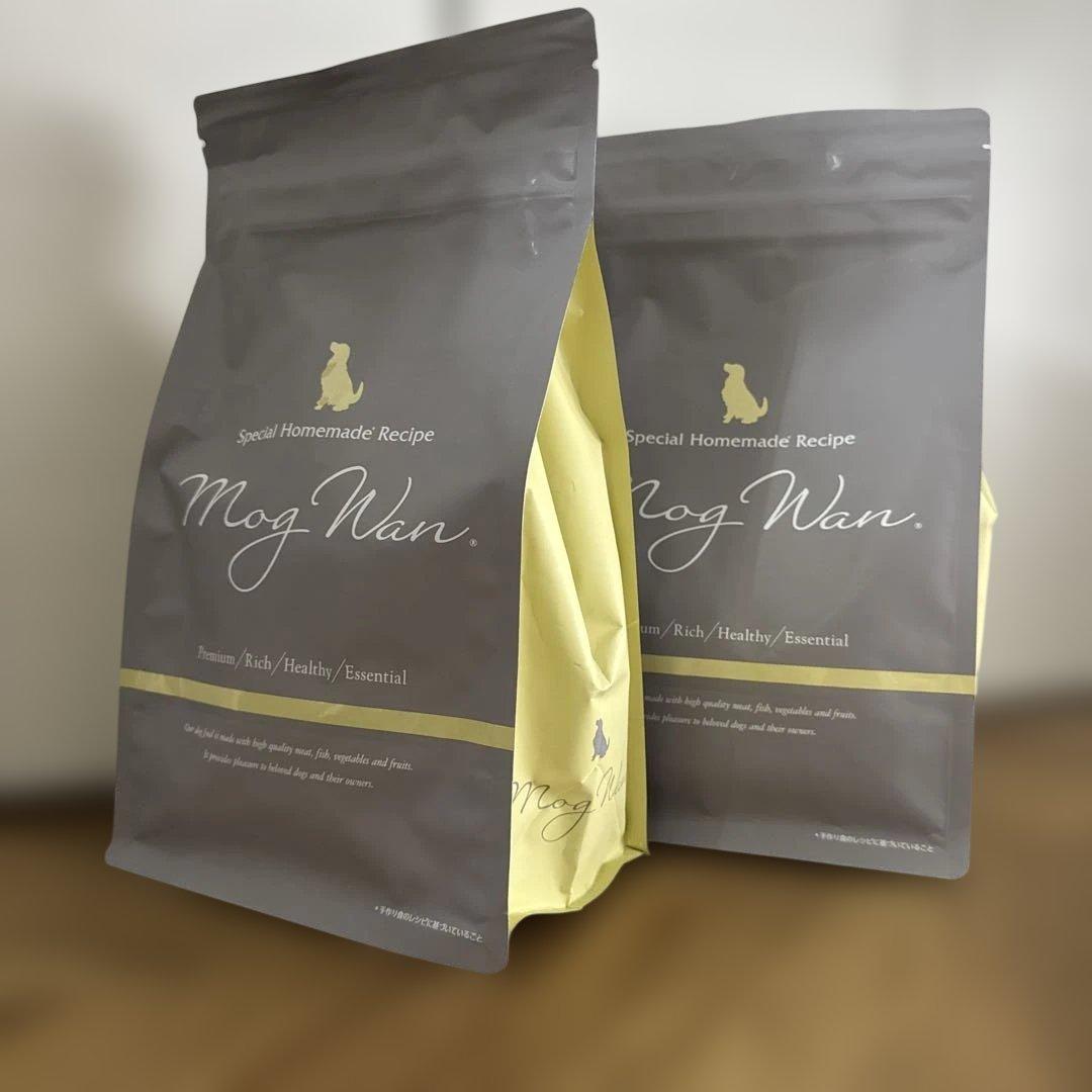 モグワン／ドッグフード／1.8kg／2袋セット NANDOG ナンドッグ 王冠