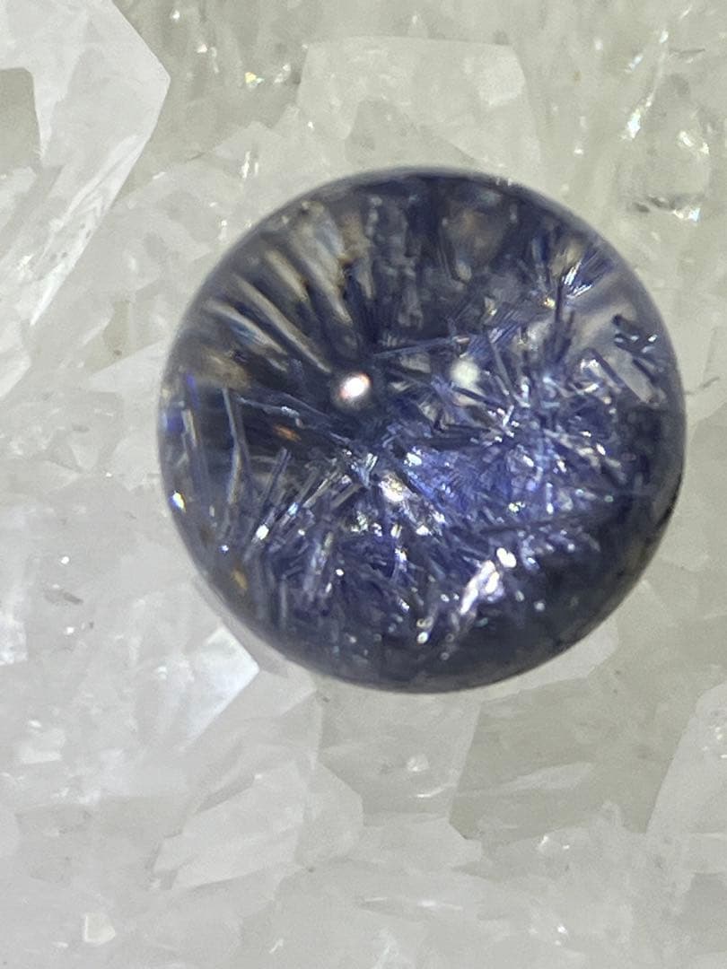 最高級品質 デュモルチェライトインクォーツ スフィア 12.0mm