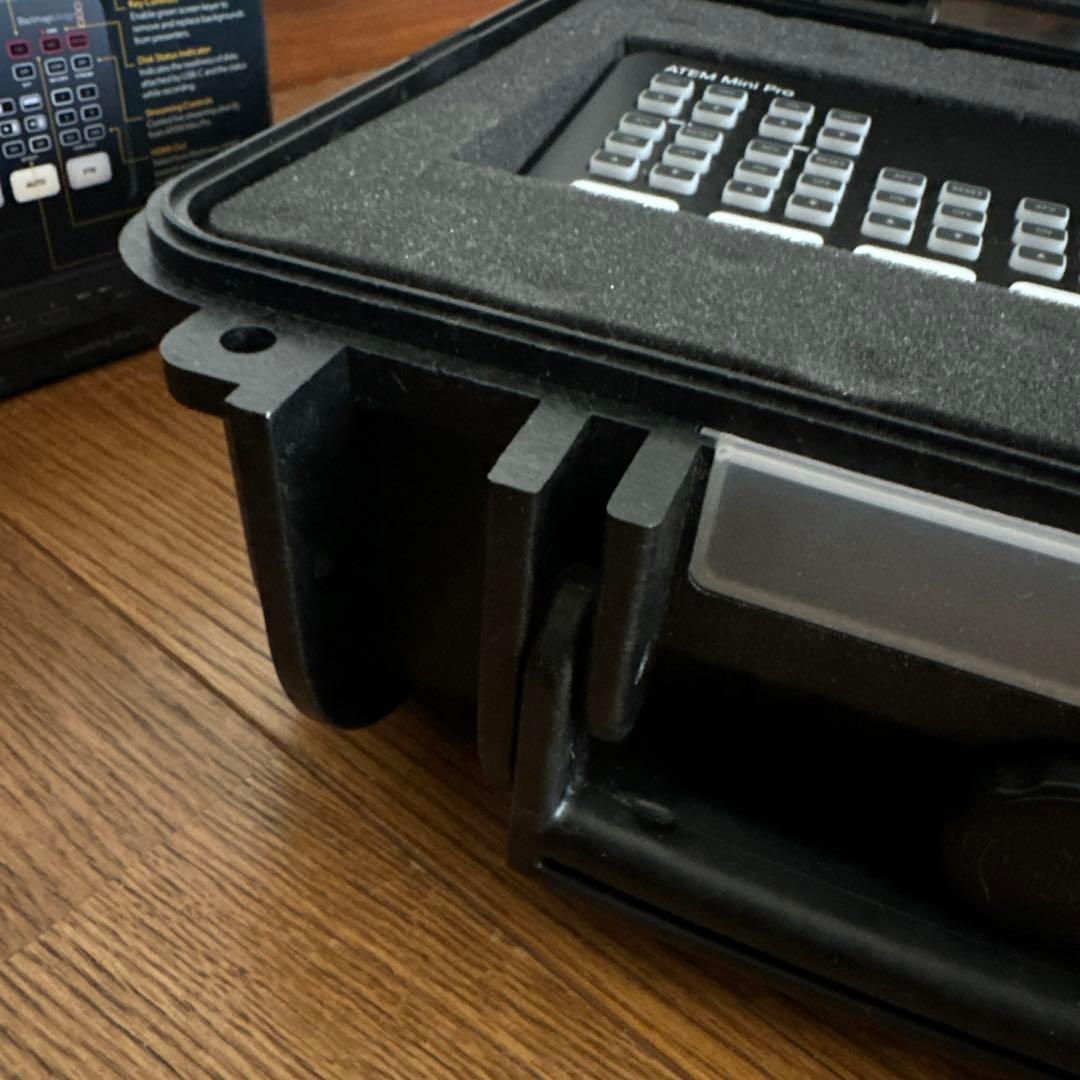 送料無料！Blackmagic ATEM Mini Pro 専用ケース付き