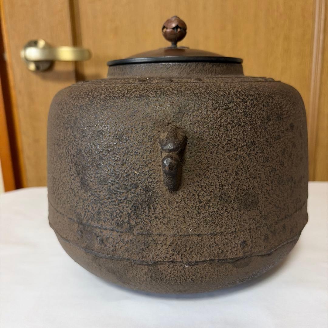 萬代屋 鋳鉄製 茶釜 丸型の通販はau PAY マーケット - 輸入雑貨の