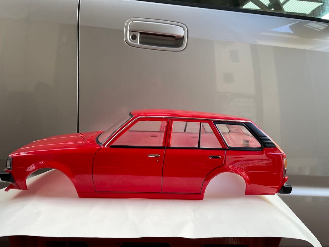 アナベルガトー　パンドラ　カローラバン塗装済みボディ