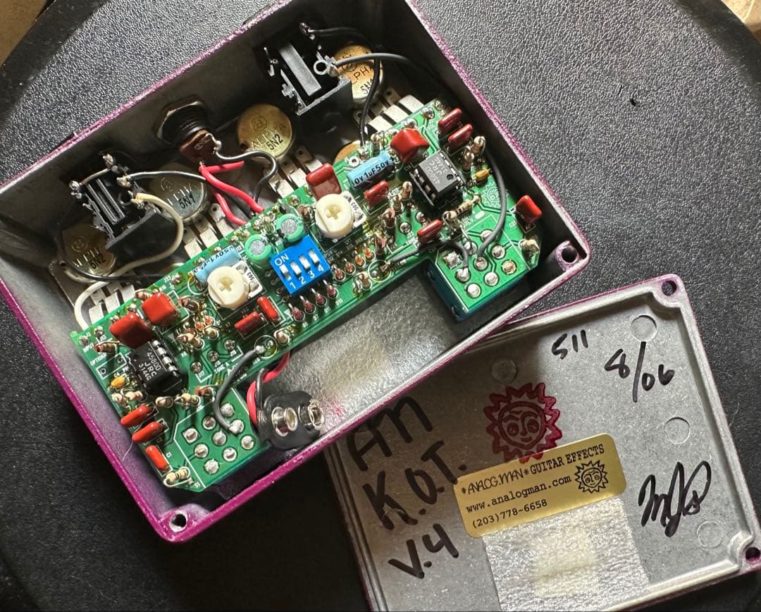 ギター Analog Man King of Tone V4 Serial #511