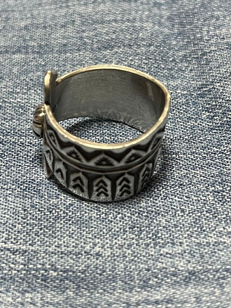D.Cadman ナバホ　リング　サンダーバード 28号　インディアンジュエリー