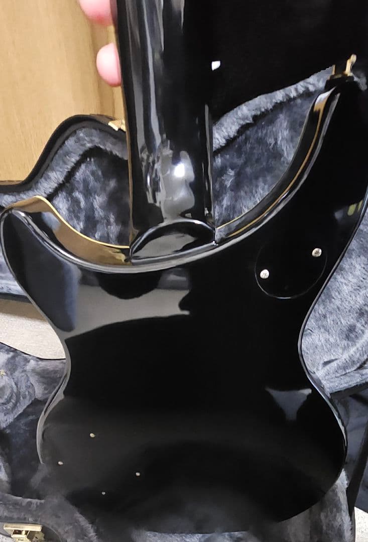 Epiphone TAK DC 松本孝弘 moody straps本革ストラップ