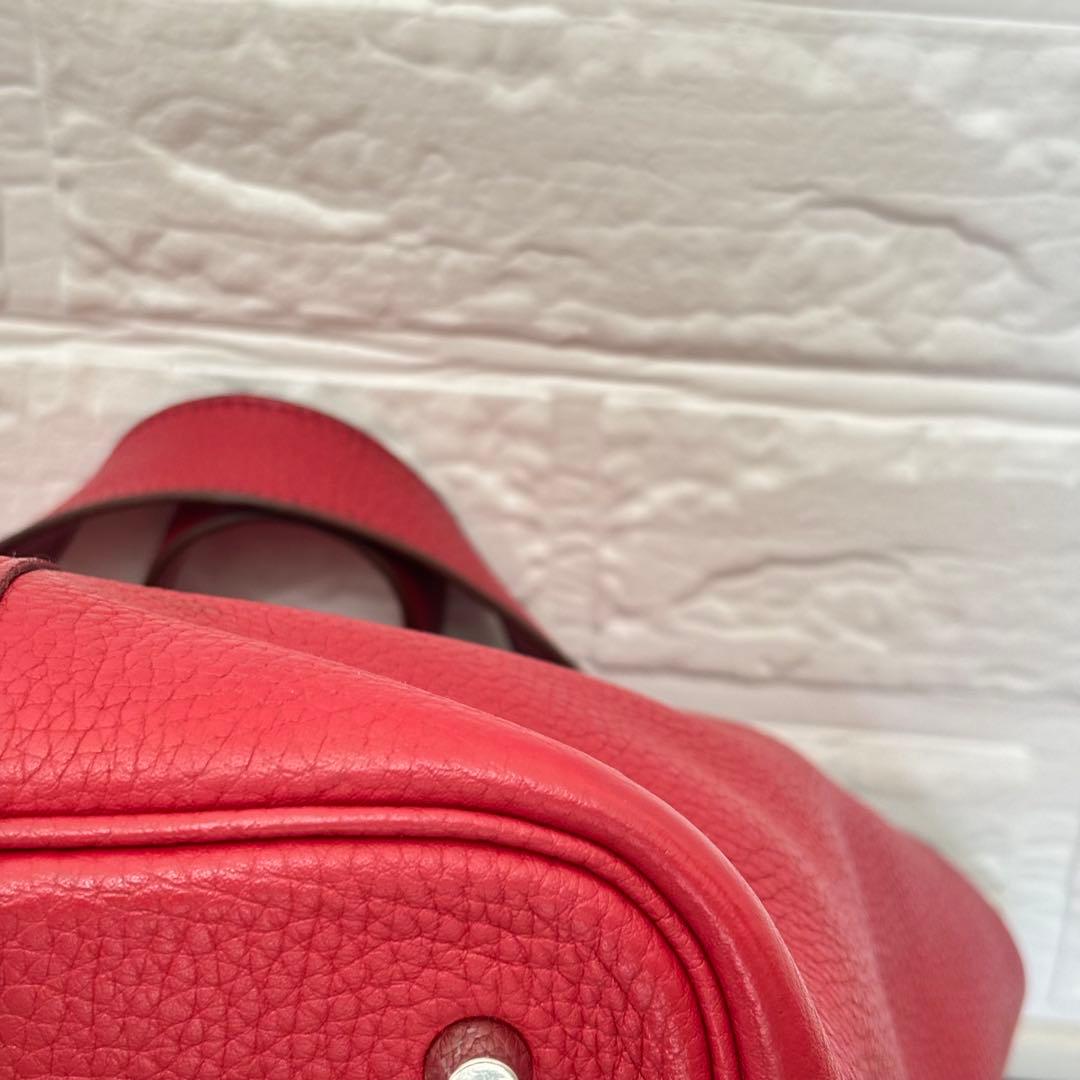 美品 HERMES エルメス ピコタン ロック MM シルバー X刻印