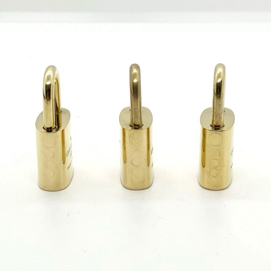 ルイヴィトン カデナ パドロック 南京錠 3点 LOUIS VUITTON ルイ