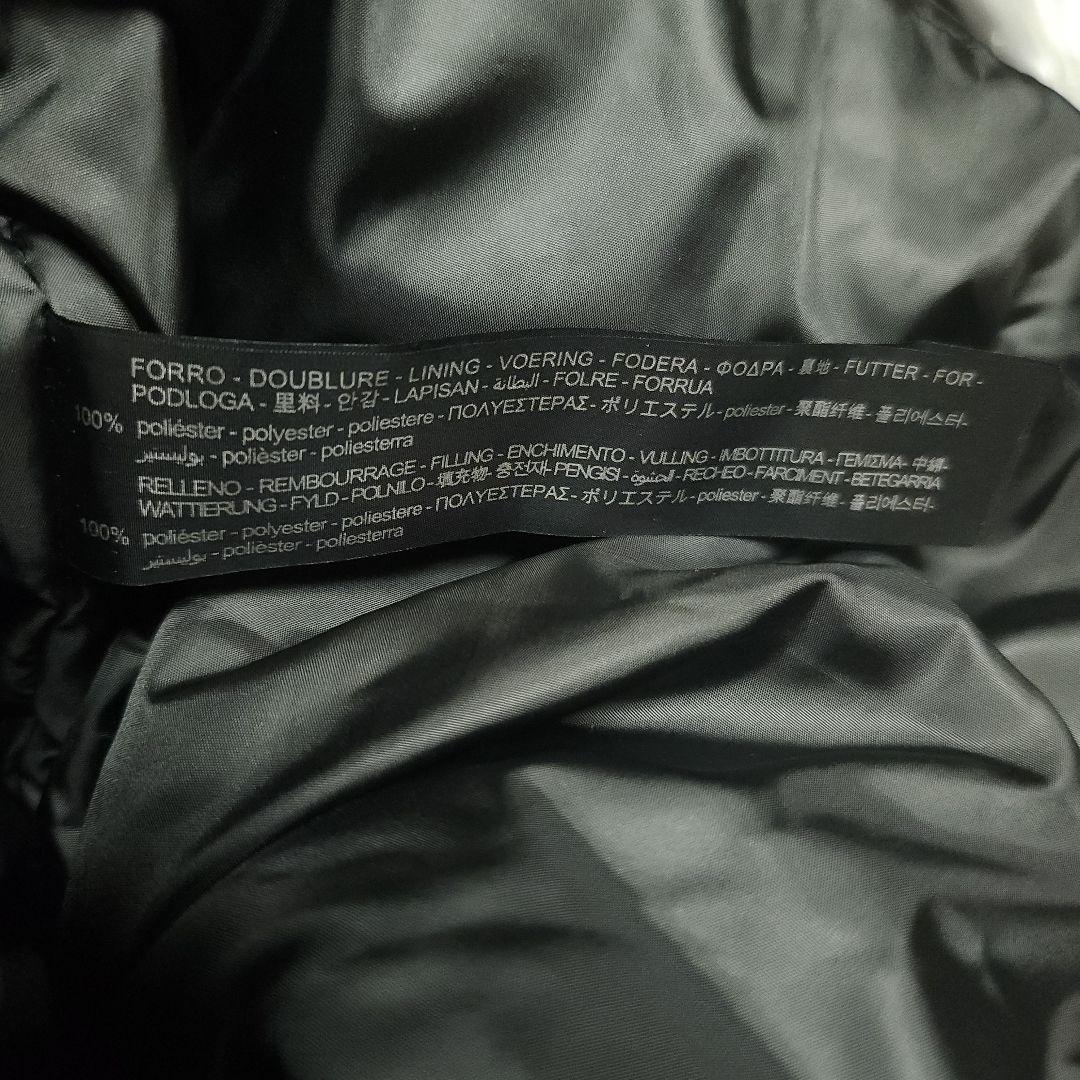 ZARA　ファージップアップスタンドカラージャケット　ホワイト系XL