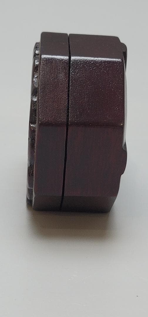 茶道具 唐物 紫檀 押鳥 香合 八方香合 二件