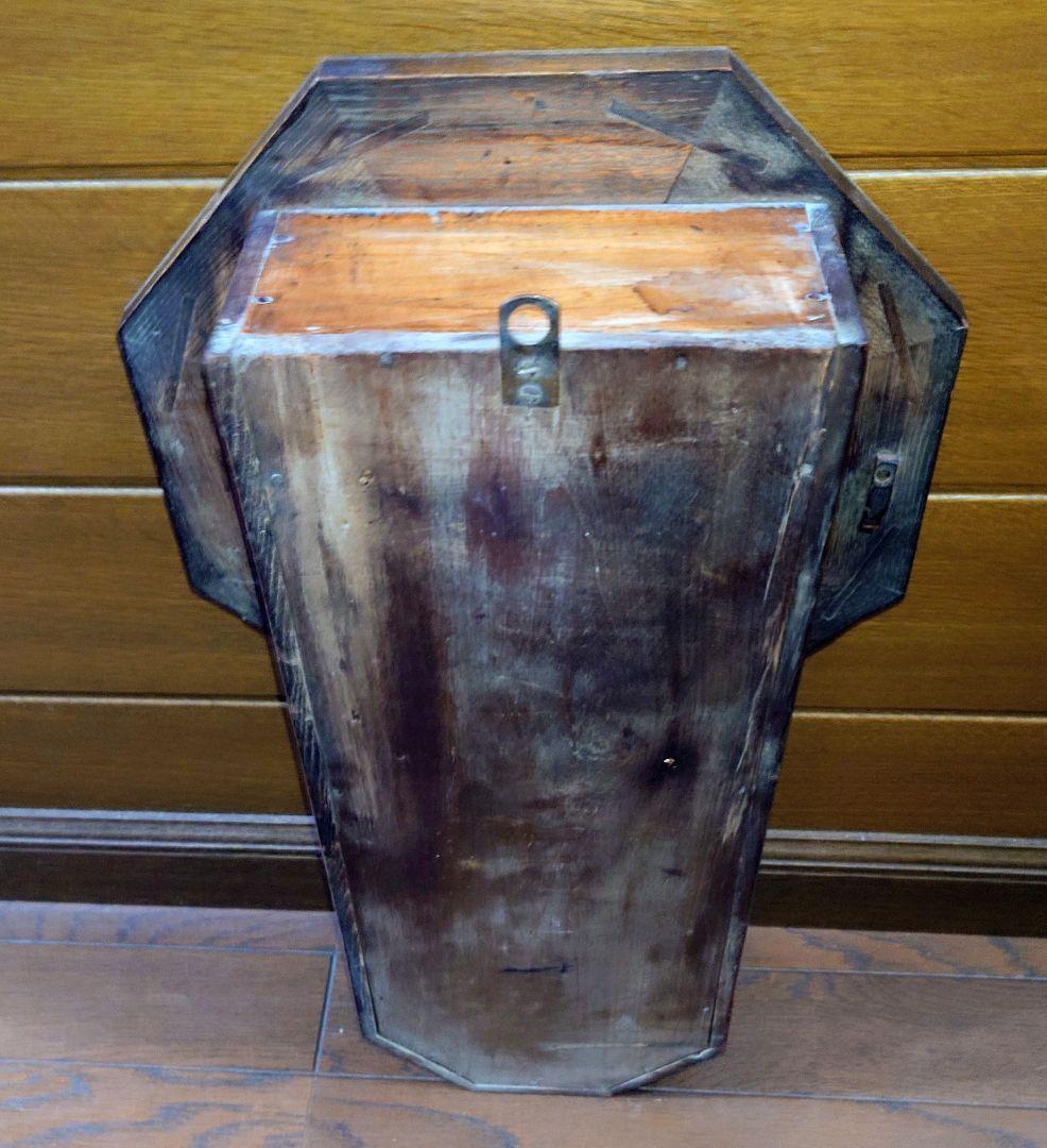 〈完動・美品〉アンソニア　八角合長ゼンマイ振り子時計　アンティーク古時計