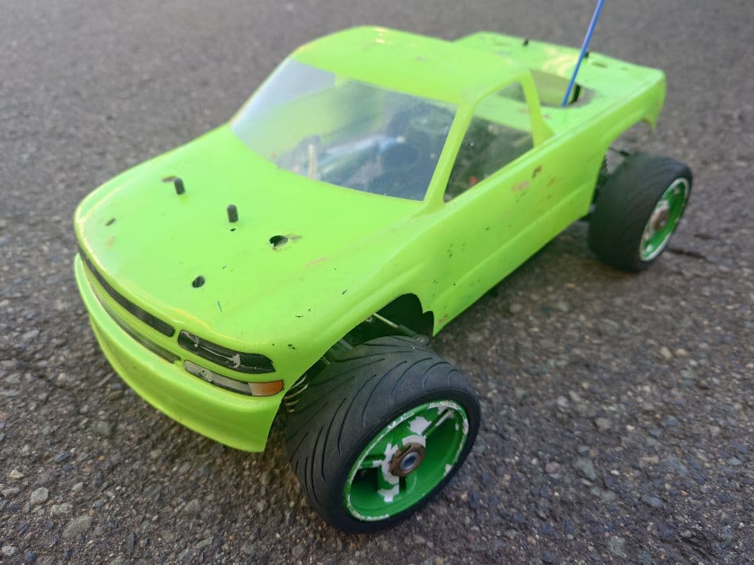 1/10タミヤ4WDエンジンバギー即走行可