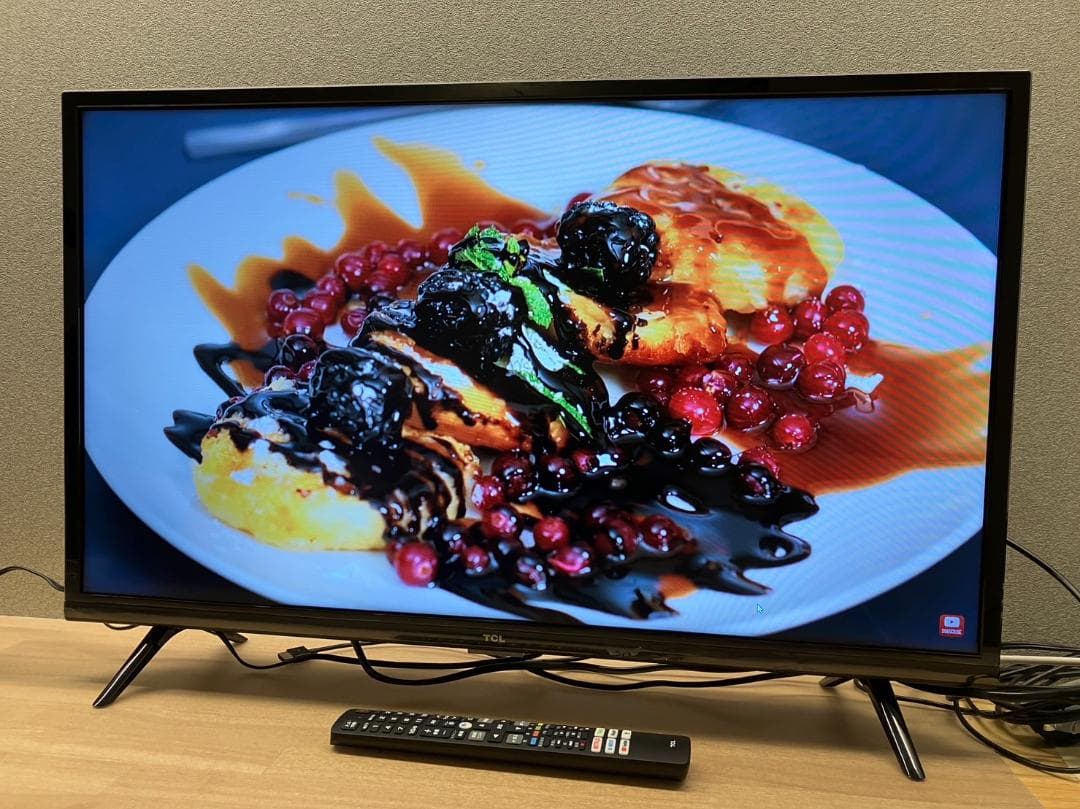 美品 TCL 32型スマート液晶テレビ 32S5200A 2022年製