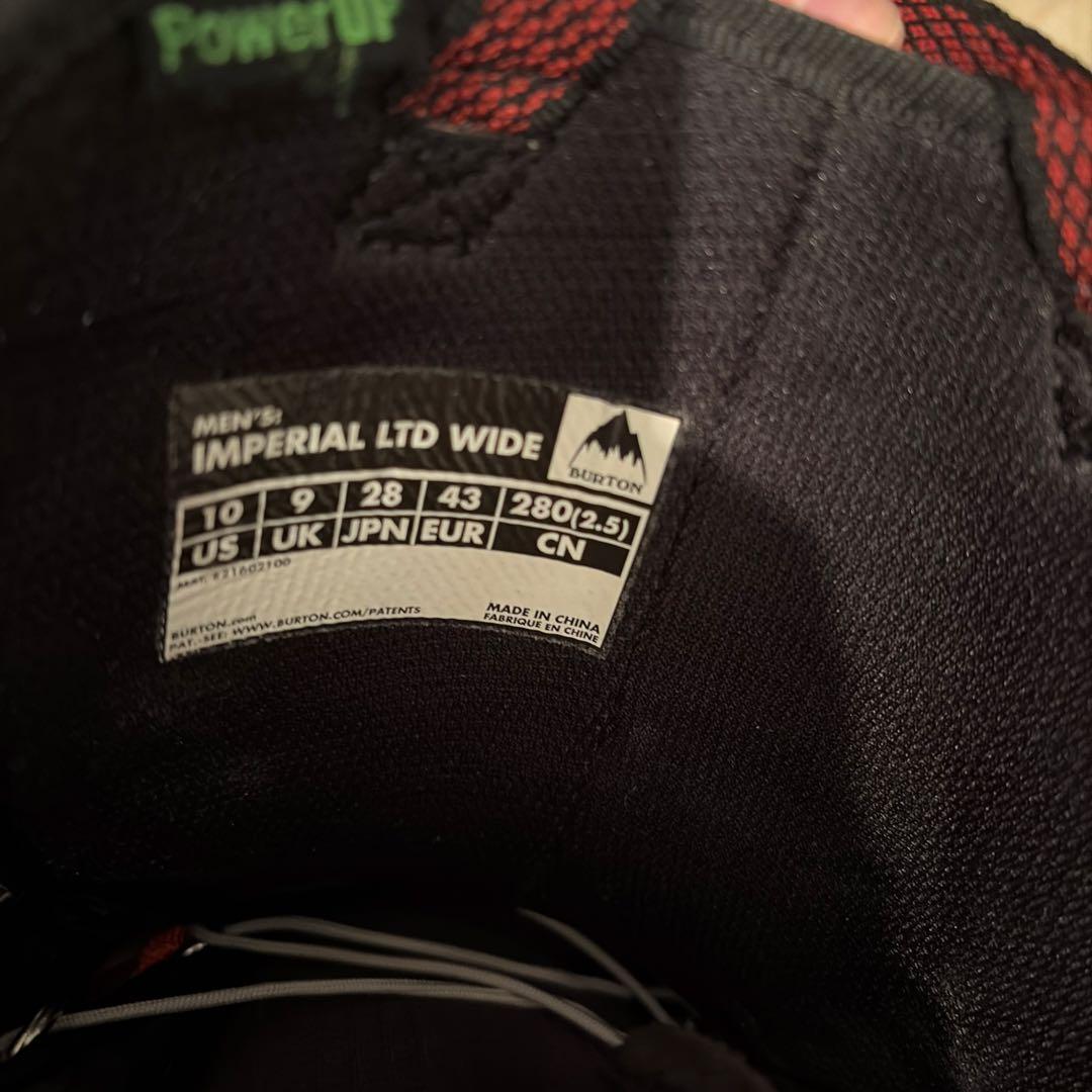 2020-2021モデル バートン インペリアル・リミテッド