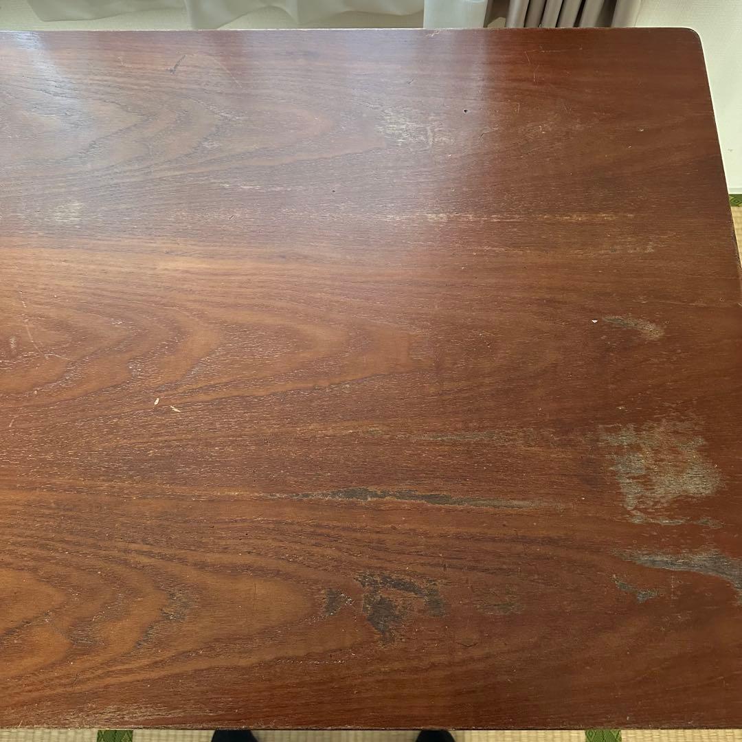 天童木工　水之江忠臣　チーク材　ダイニングテーブル