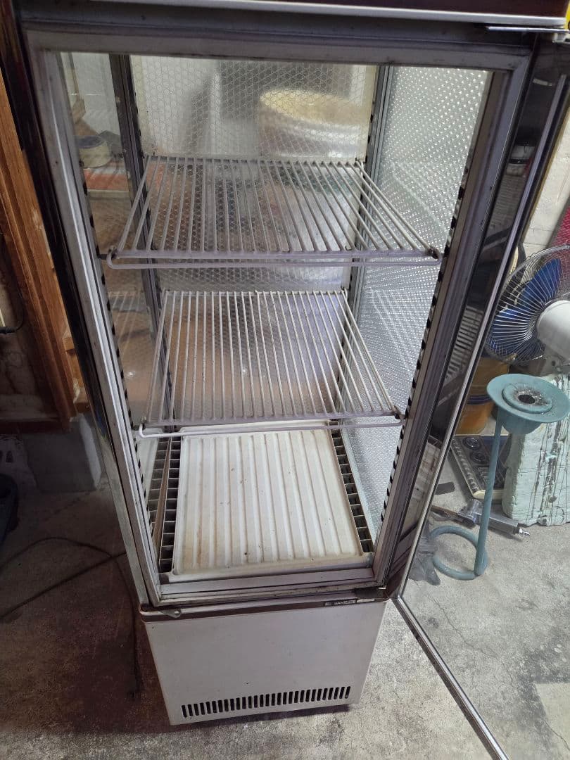 サンデン 冷蔵庫 ガラスショーケース