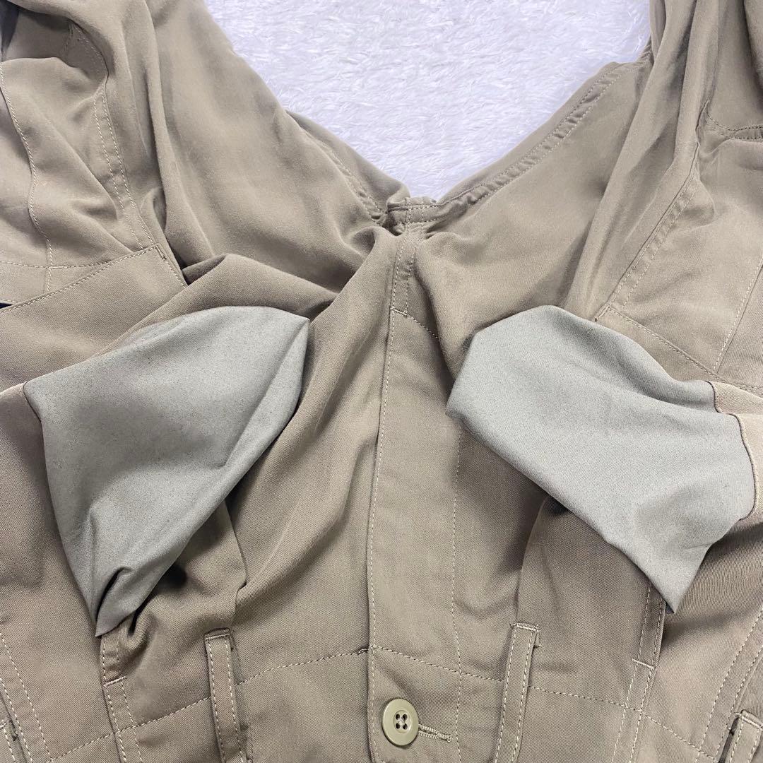 美品24SS 完売品✨ウィムガゼット バックサテンカーゴパンツ グリーン　36