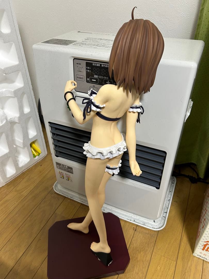 1/2.5 とある科学の超電磁砲S 御坂美琴水着フィギュア やわらかバスト版