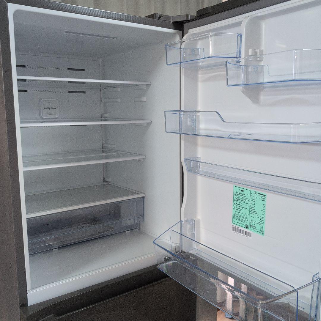 ス*ラ様 Hisense ノンフロン冷凍冷蔵庫 HR-D36ES 2025年製