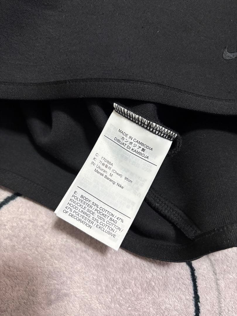NIKEテックフリース ブラック Mサイズ