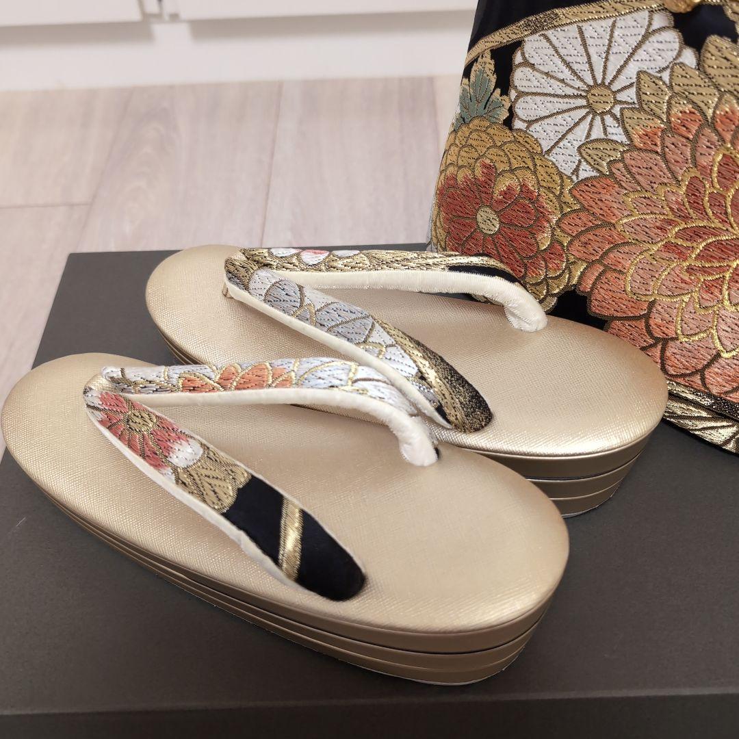 笹目さま専用　和装小物　和装バッグ草履セット