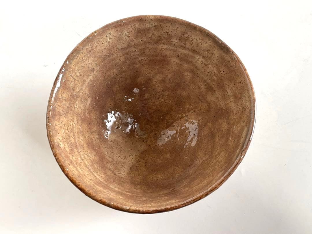 陶芸家 十二代 坂倉新兵衛 七十九翁 萩 茶碗 茶盌 萩焼 共箱 抹茶碗 最