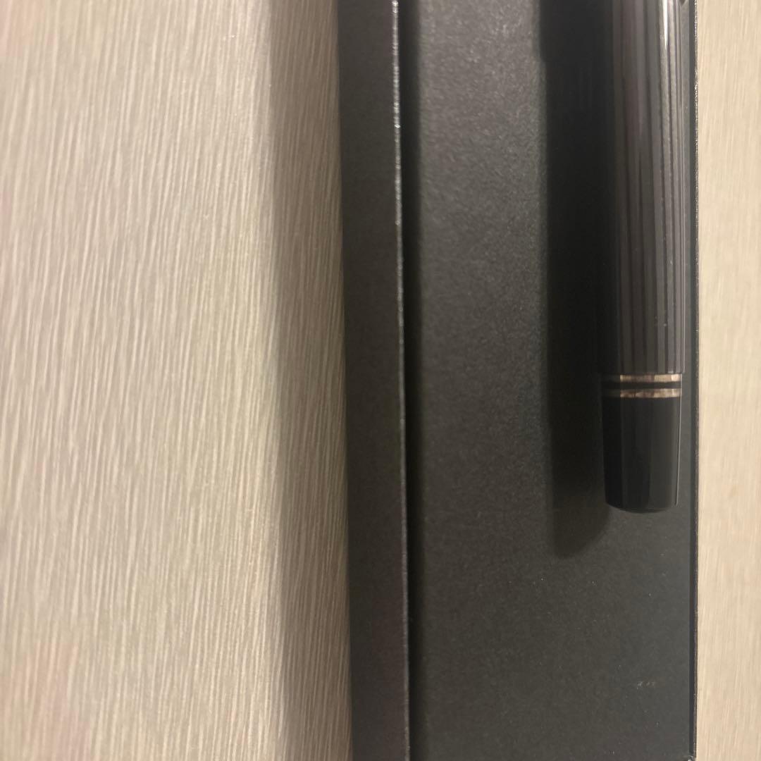 pelicanスーベレーン万年筆F細字m405 ブラックストライプ　黒縞