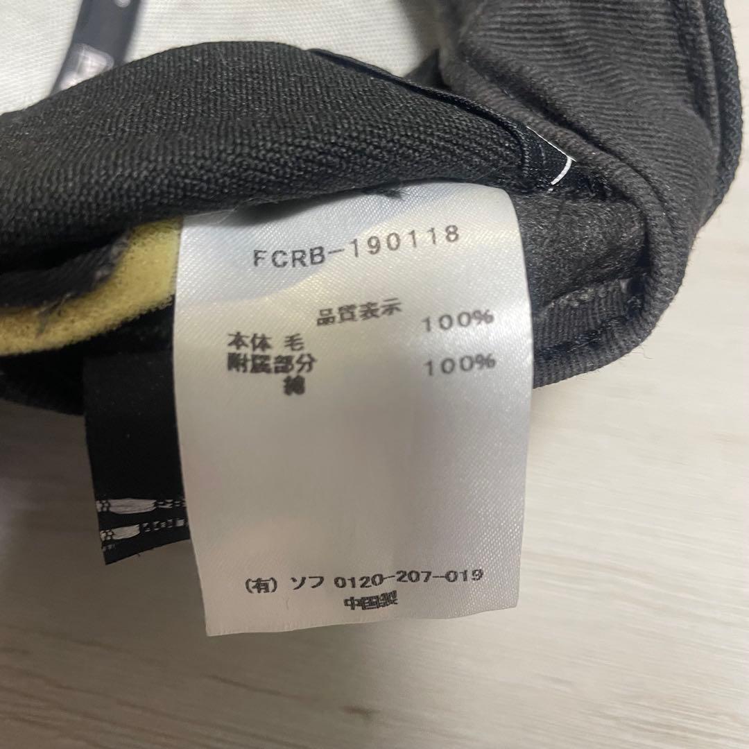 エイプ エフシーレアルブリストル キャップ ブラック カモ柄