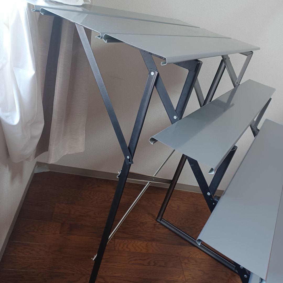 スチール製 雛壇 7段 35号アカセ