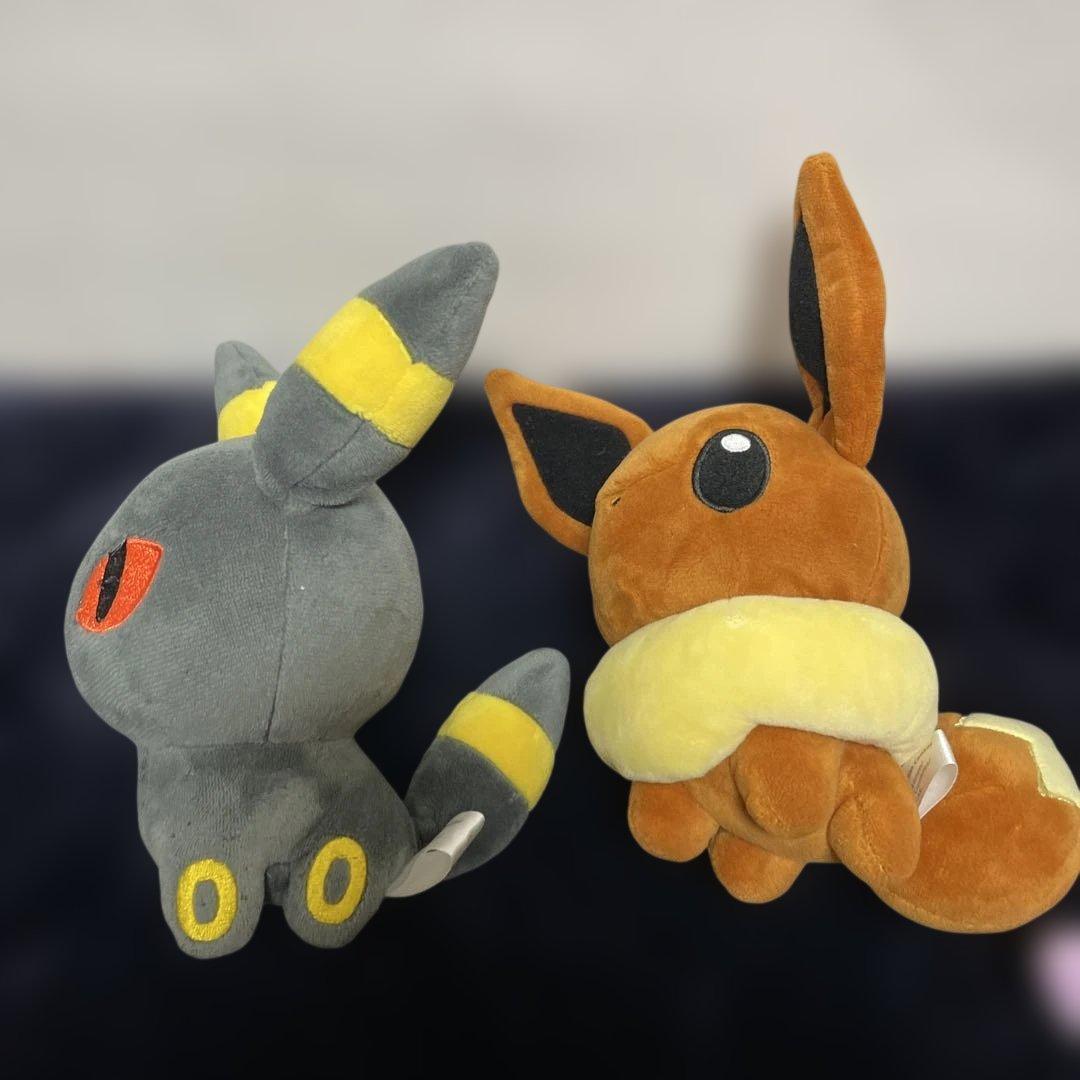 ポケモンセンター　ブラッキー　シャワーズ イーブイ エーフィ ぬいぐるみ