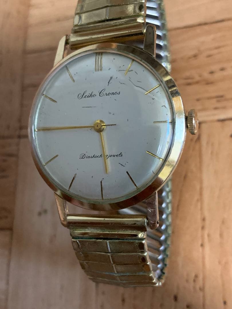 セイコー SEIKO クロノス 手巻き 腕時計 GP ゴ—ルド1966年代