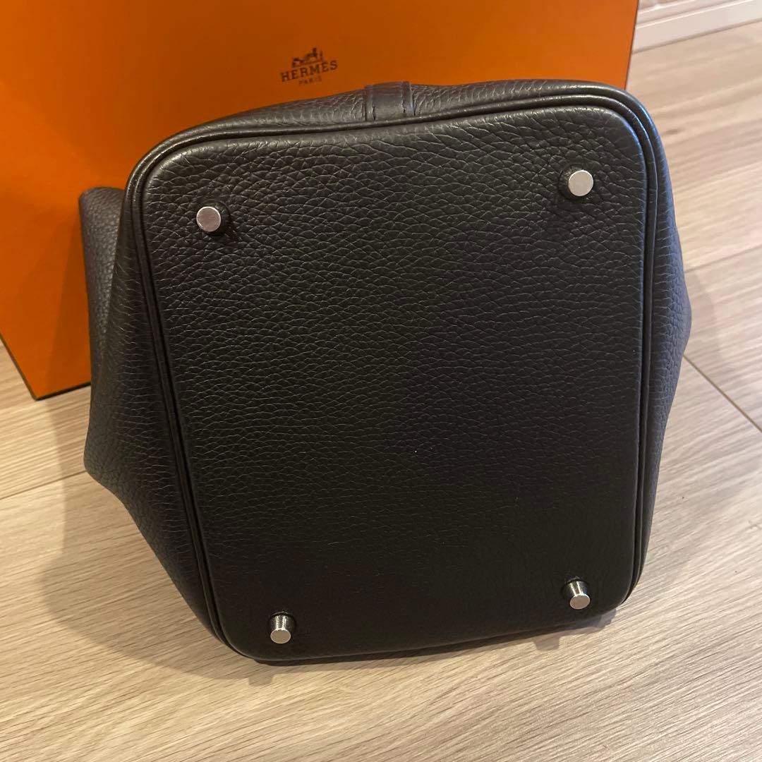 【美品】エルメス　ピコタンMM ブラック　Z刻印