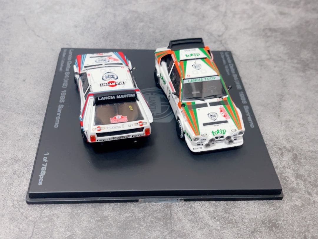 カズ HPI 1/43　LANCIA DELTA S4 サンレモ