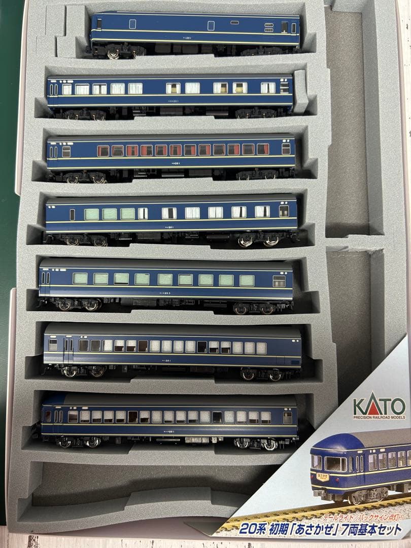 KATO 10-368 20系 初期「あさかぜ」 7両基本セット Nゲージ