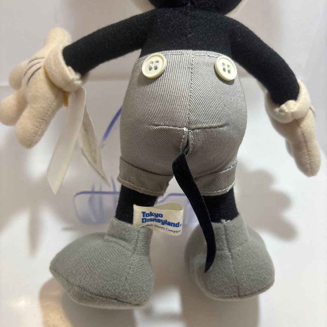 激レア　蒸気船ウィリー　タグ付き　ミッキーマウス ぬいぐるみ