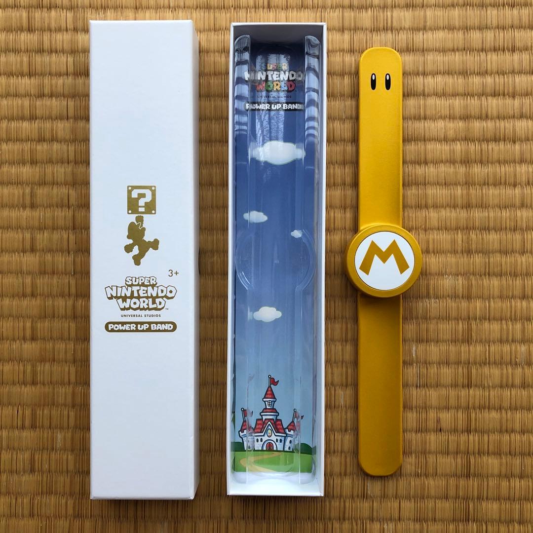 美品】USJ パワーアップバンド ゴールド マリオ 2周年記念 限定品