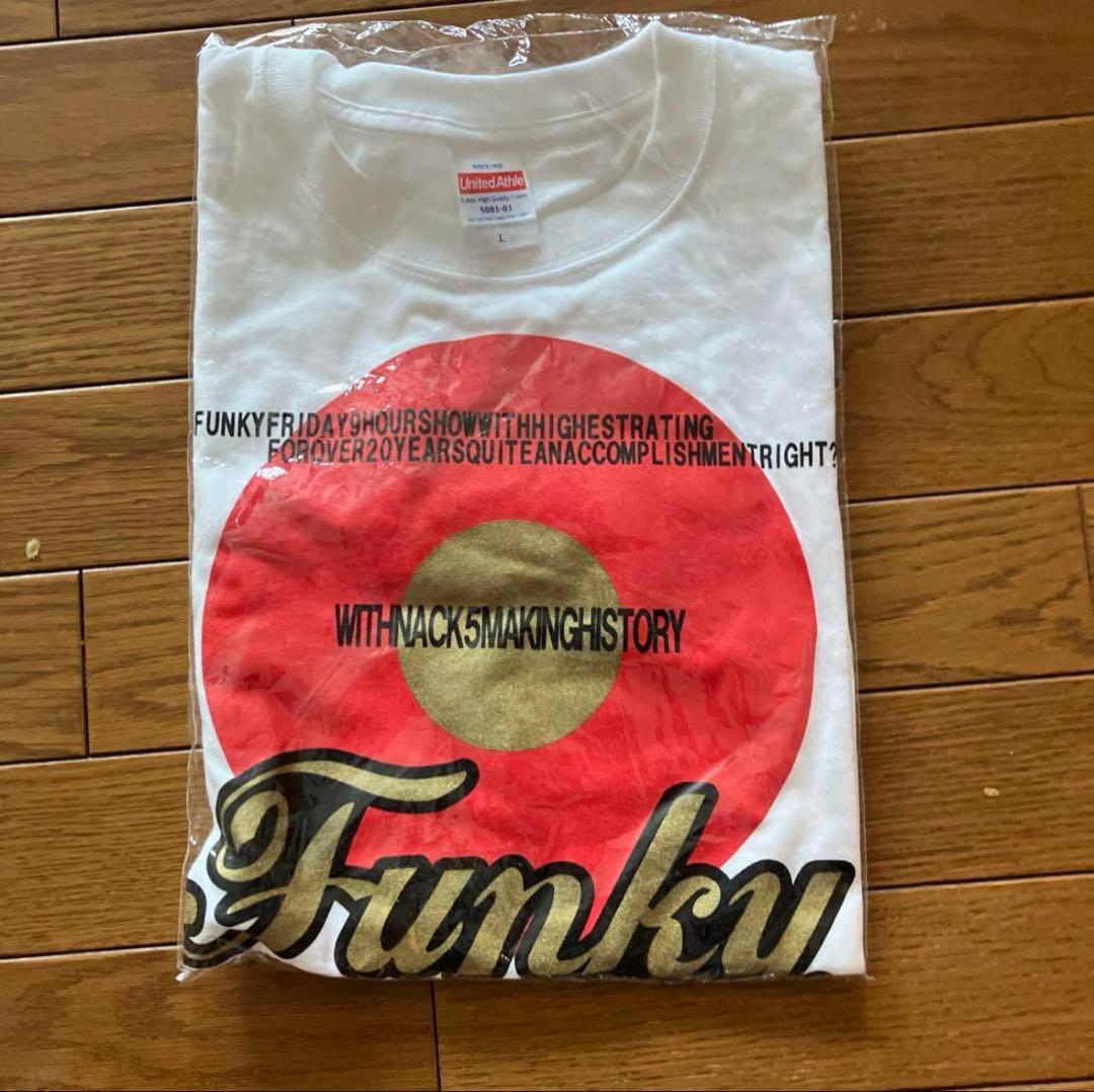 NACK5 FUNKY FRIDAY ファンキーフライデー Tシャツ 日の丸 タレント