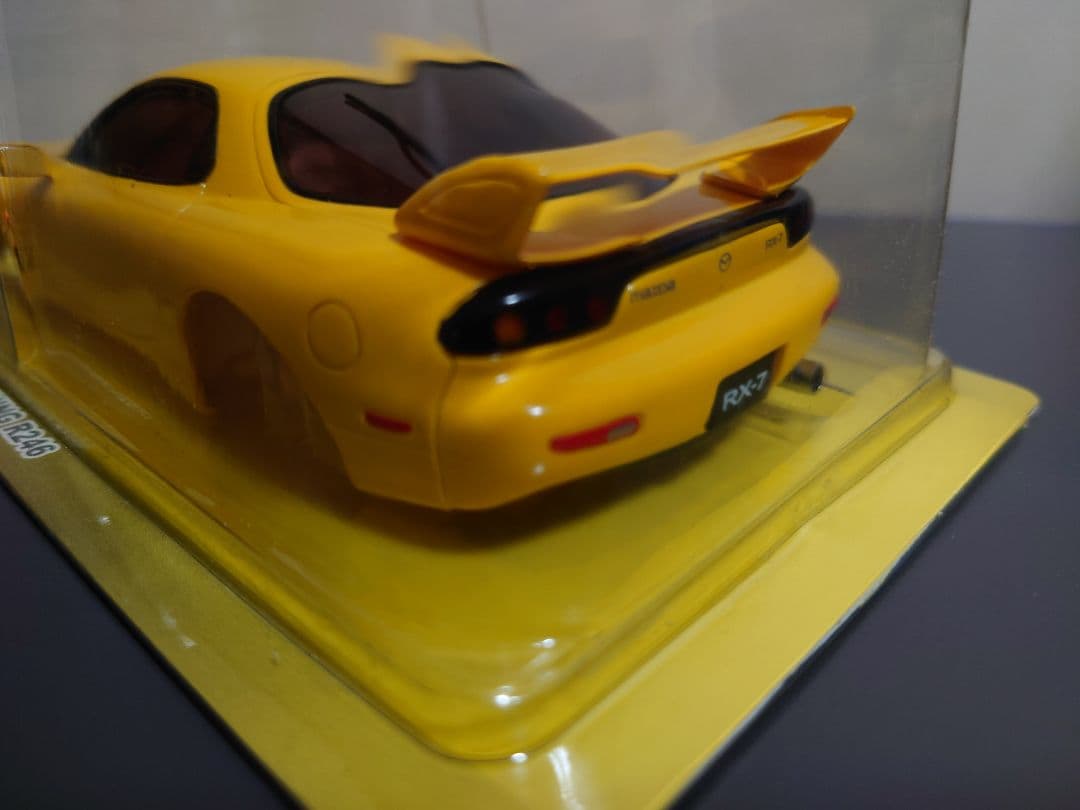 ま*ん様 京商ミニッツボディ マツダRX-7 FD3S イエロー R246-11