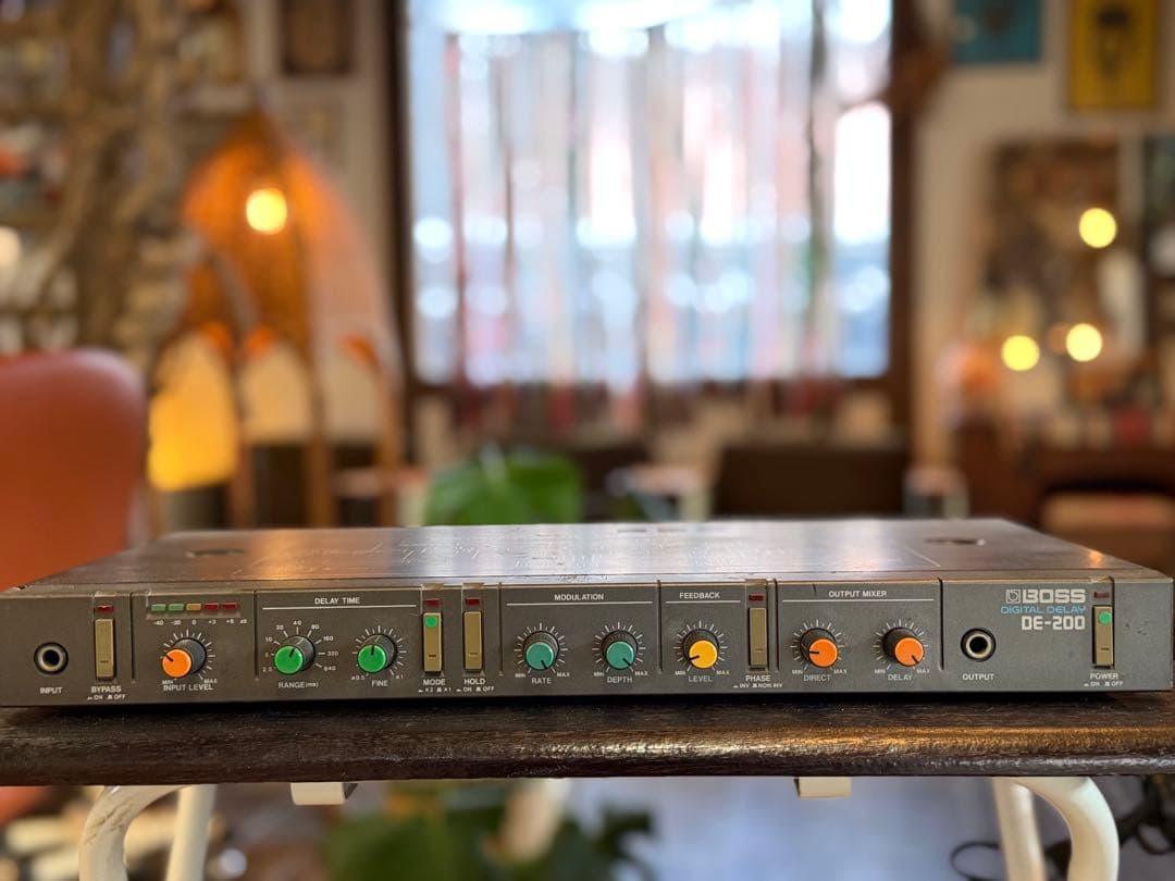 BOSS DE-200 エコー・リバーブエフェクター BOSS DE-200 エコー・リバーブエフェクター BOSS DE-200 エコー