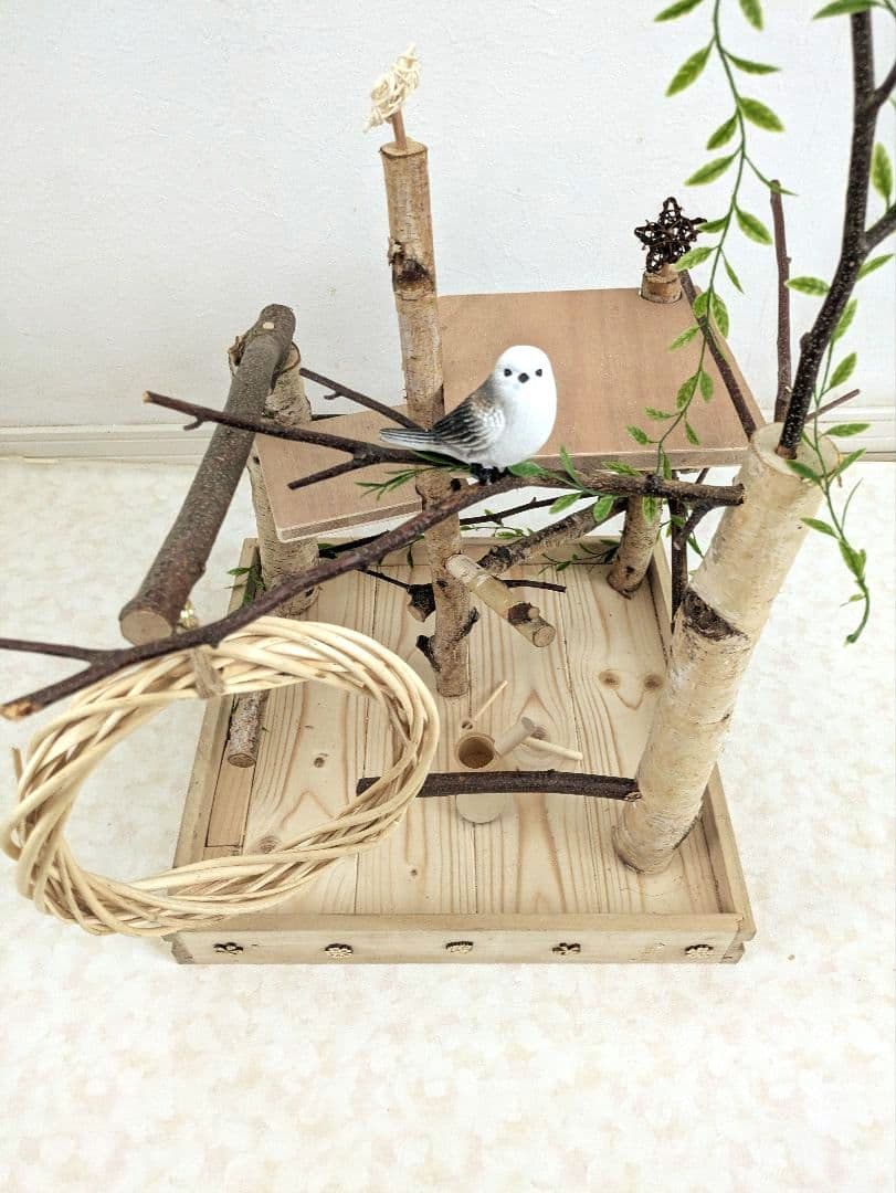 バードアスレチック 白樺の森テラス バードトイ 餅つきセット付き