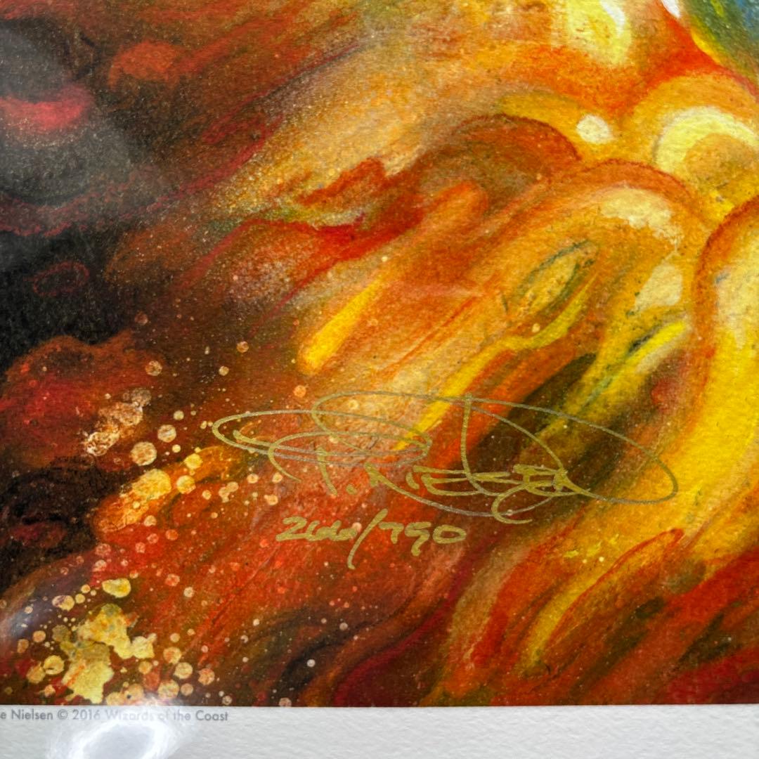 FORCE OF WILL 限定アートプリント サイン入り FORCE OF WILL 限定