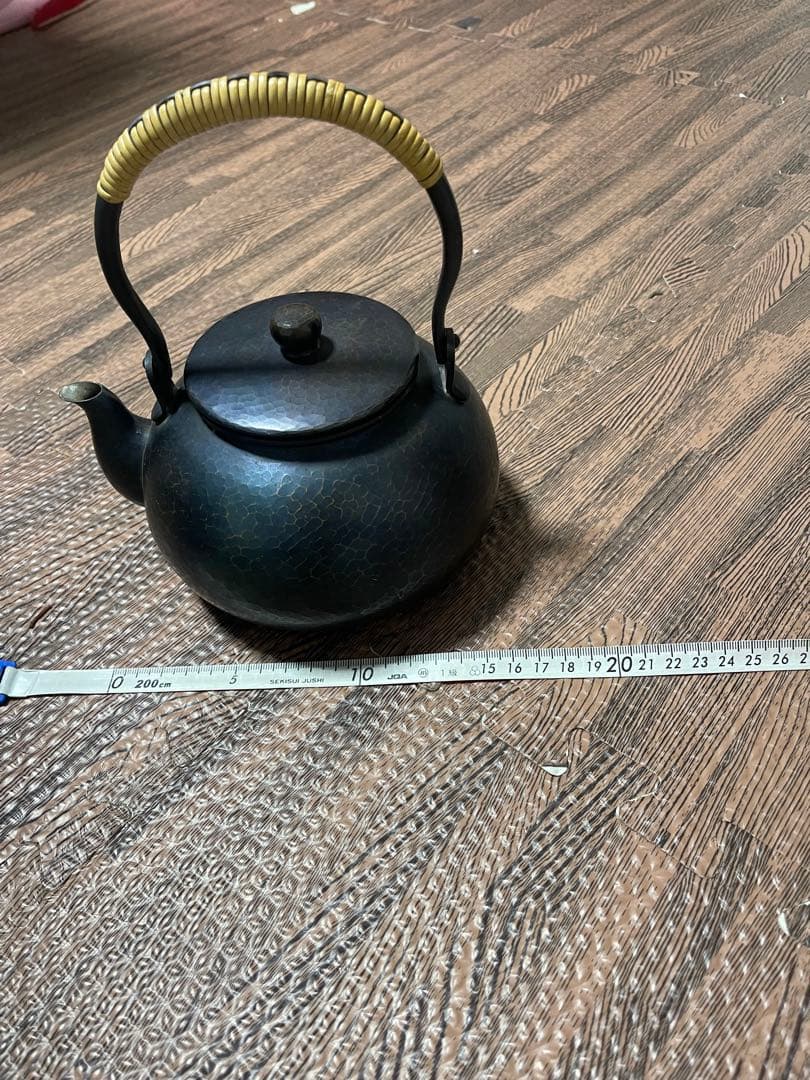 玉川堂 湯沸 紫金色（1.2L）玉川堂 無形文化財 鎚起銅器 急須 - メルカリ
