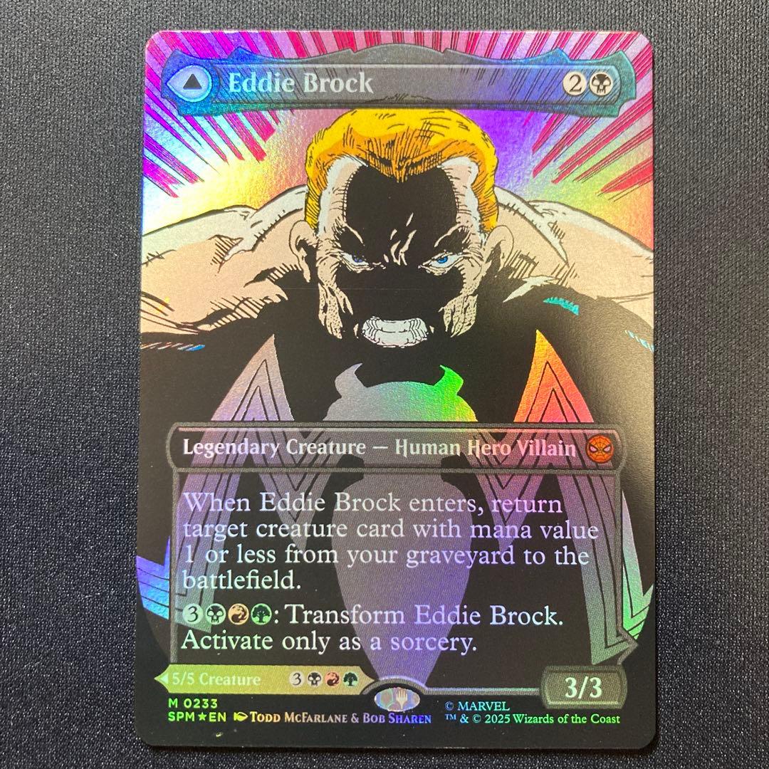 エディ・ブロック/Eddie Brock》 □ボーダーレス□【Foil】 エディ