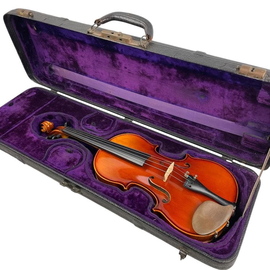 極美品○鈴木バイオリン○ 特No.1 4/4 1966年 希少上位モデル 美虎杢