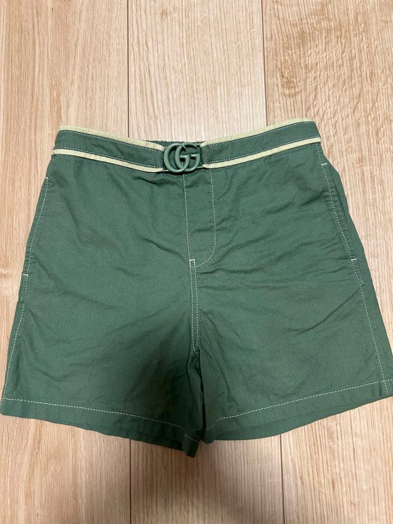 新品未使用 GUCCI KIDSチェック柄 ロングパンツ 新品タグ付き 10Y