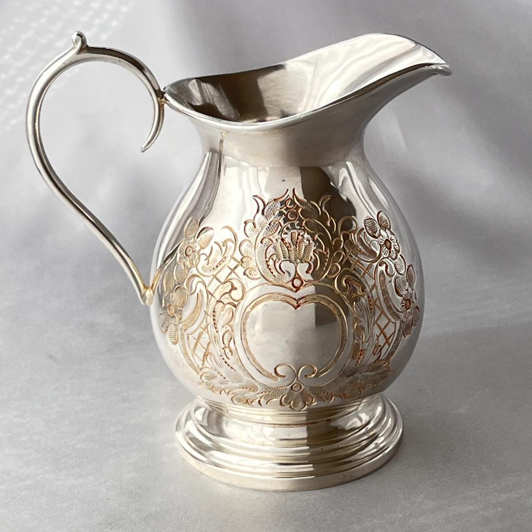 【Barker & Ellis】 コーヒーセット【シルバープレート】バチェラー